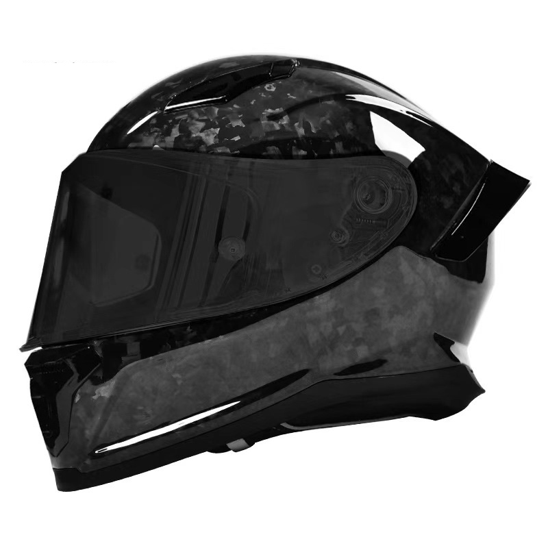 MT30 Carbon Fiber Motorcykelhjälm Casco Moto DOT Helansiktshjälm