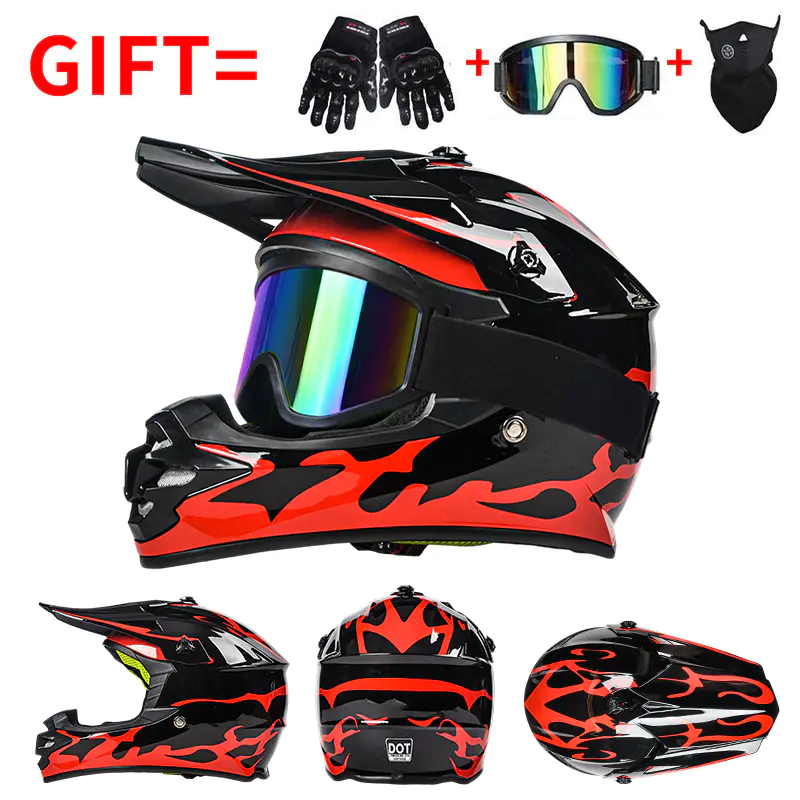 RY001 Barn Mountain Bike Terränghjälm DOT Motorcykelhjälm